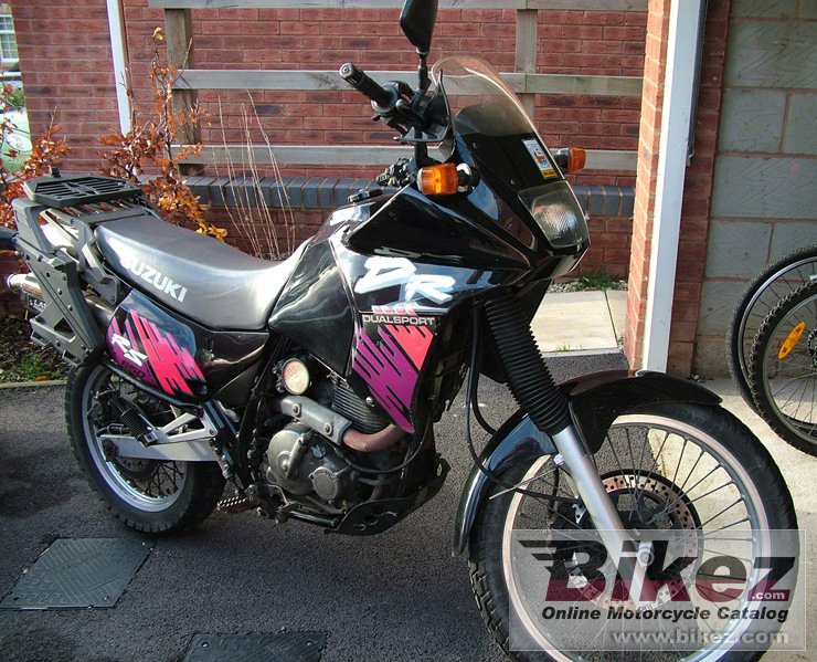 Big nick wiltshire dr 650 rs picture and wallpaper from Bikez.com